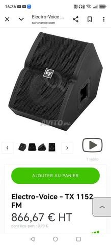 Électro voice tx retour et caissan de basse EV tx - 2