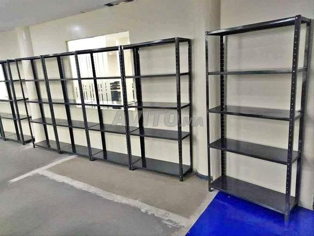 étagères stockage\rayonnage métallique\رفوف معدنية