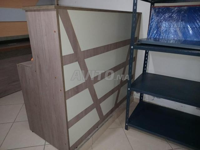 Comptoirs d’accueil – Fabrication en usine