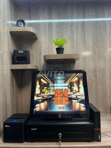 طقم كاشير لمس متكامل جديد