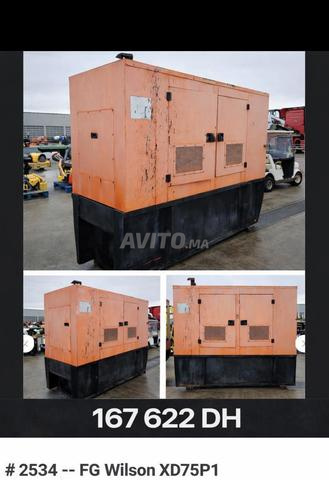 مولد كهربائي FG WILSON 72.5 KVA