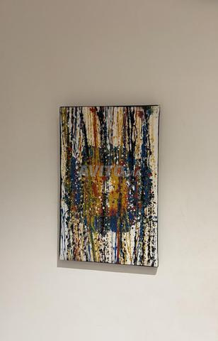 لوحة فنية تجريدية - طراز حديث