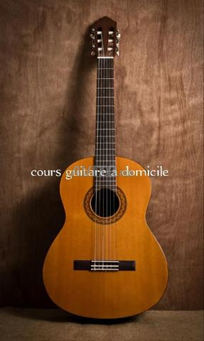 guitare a domicile cour