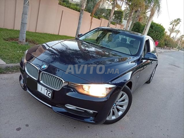 BMW الفئة الثالثة ديزل أوتوماتيكية 2015 في مراكش
