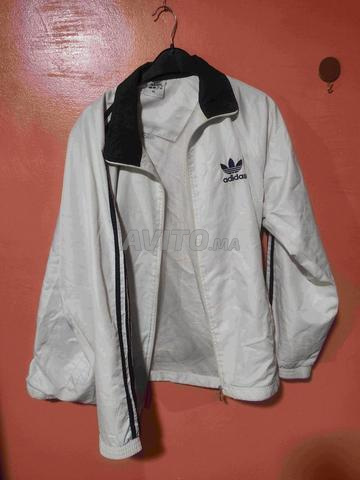 سترة أديداس أوريجين بيضاء مقاس XL