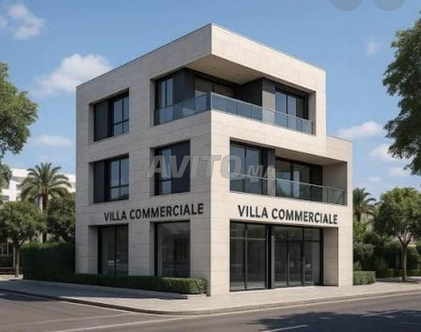 VILLA COMMERCIALE A VENDRE SUR IBNOU SINA