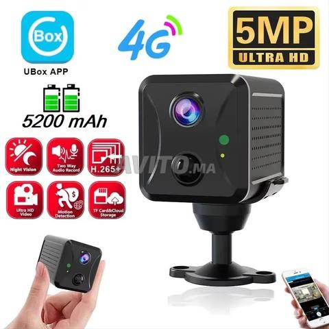 كاميرا صغيرة 4G LTE تعمل بالطاقة الشمسية Full HD طويلة جدًا