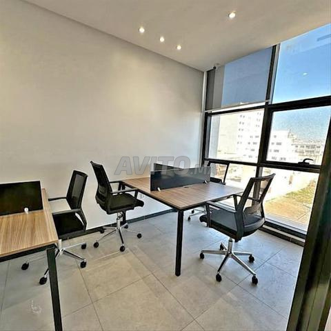 مكتب متعدد المواقع 4 مقاعد من المعدن MOBILIER - 2