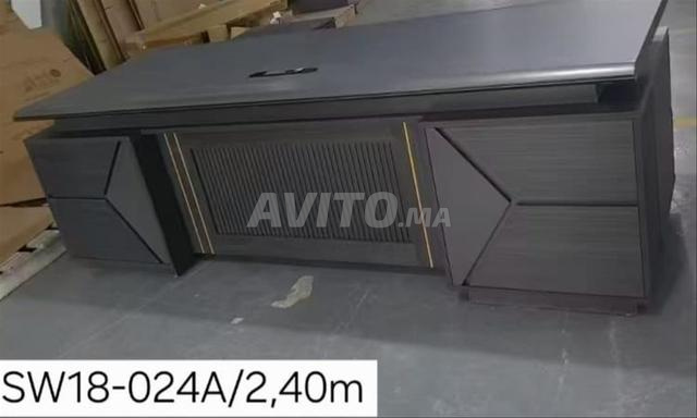 Bureau avec retour/chaise/armoire/clapet/vestiaire - 2