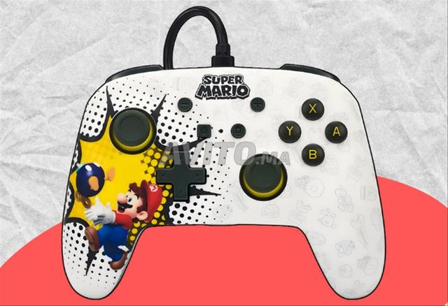 وحدة تحكم سلكية PowerA Mario Bobomb Blast