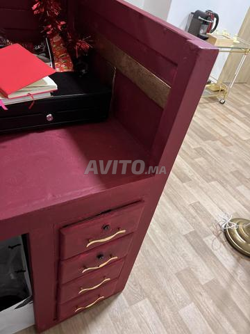 Comptoir bois massif style haussmanien - 2