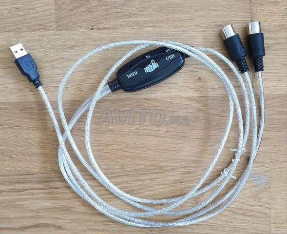 Câble MIDI USB