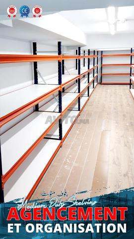 رفوف نصف ثقيلة قوية لمخازنكم