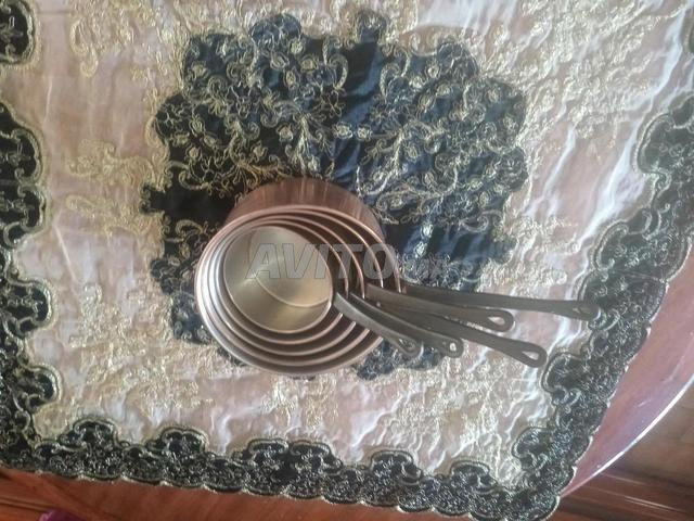 Casseroles en cuivre