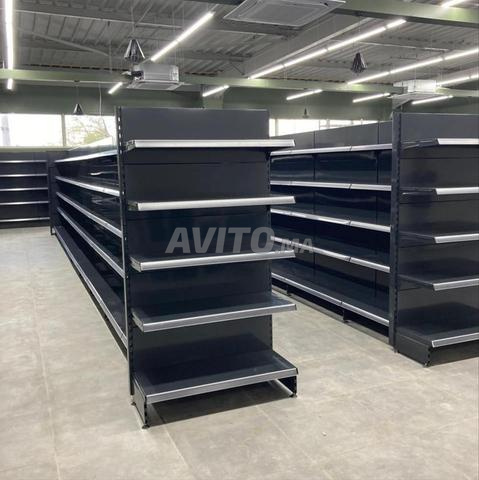 Rayonnage super marché