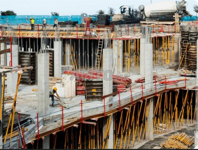 Terrain 670 m2 R plus 4 secteur Ain sebaà