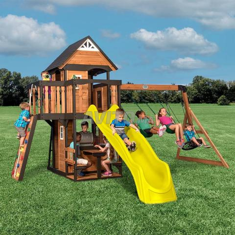 Structure de jeu en bois Boulder Creek