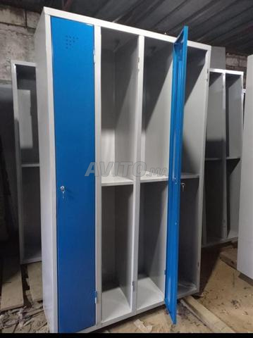 خزانة معدنية متعددة الخزائن (6/8/12) أبواب - 2