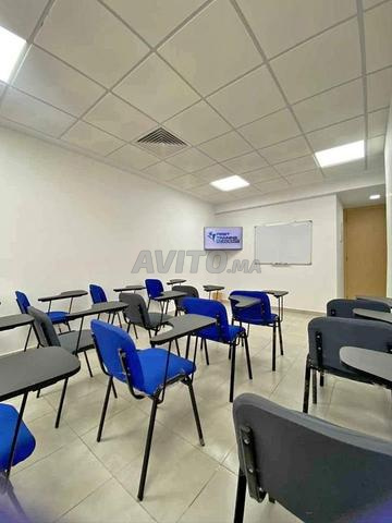 Pupitre/table individuel/chaise écritoire/armoire