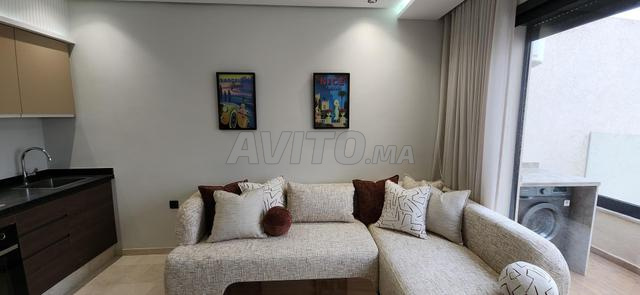 Appartement neuf meublé à louer 50 m² à Rd Point Bachkou