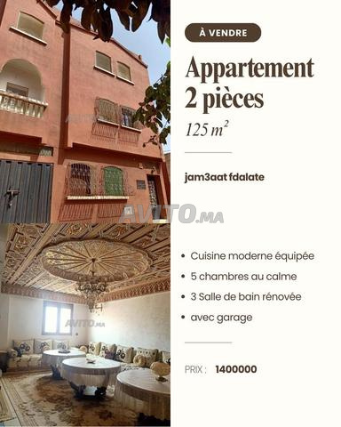 Maison à Jamaat Fdalat rdc plus de 2 étages