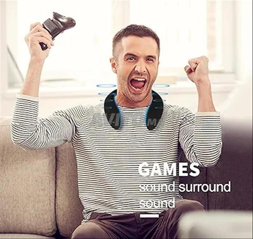 Casque Audio Bluetooth 3D tour du cou Zik et games - 2