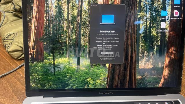Macbook pro 2020 - i7- 32Go - 512SSD - 2