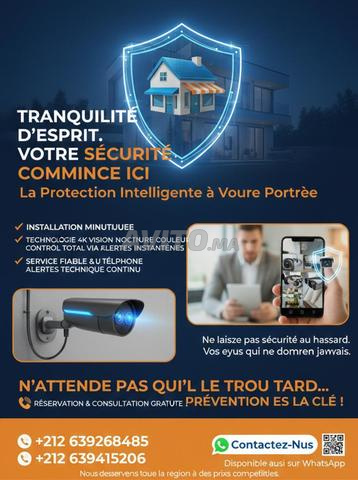 Installation de caméras de surveillance