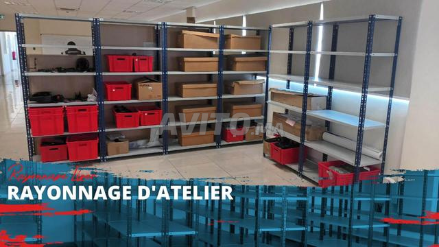 Rayonnage léger multi-usage – Ateliers & bureaux