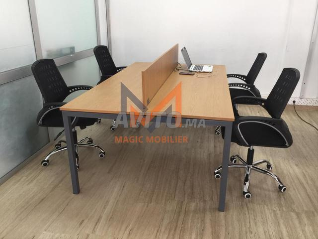 Bureau bench sur mesure – open space - 2