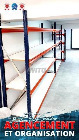 رفوف نصف ثقيلة قوية لمخازنكم