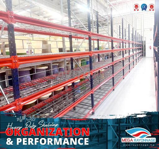 رفوف نصف ثقيلة قوية لمخازنكم - 2