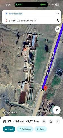 مزرعة فلاحية بمساحة 56 هكتار - طريق مريرت