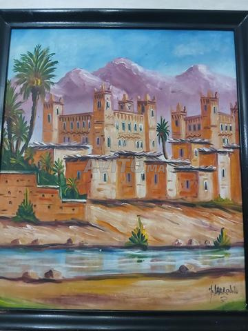 لوحة أصلية موقعة للفنان محمد لكرون - 2