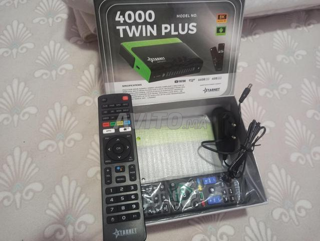 RECEPTEUR STARNET 4000 TWIN PLUS ANDROID 4K/8K