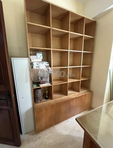 مجموعة مكتبة / 2 مكاتب / 2 رفوف