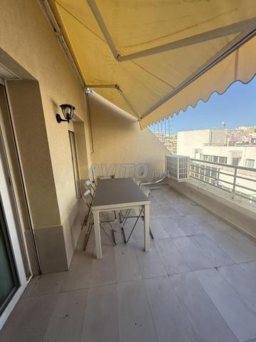 استوديو مفروش للإيجار مع تراس في كوتييه