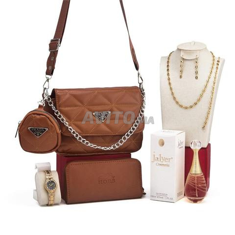 باك متكامل صاك بزطام عطر ساعة سنسلة حلقات قورميط - 2