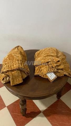 2 tentes type tissu Mobra couleur caramel