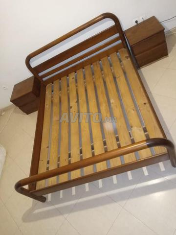 غرفة نوم خشب طبيعي بيت النعاس - 2