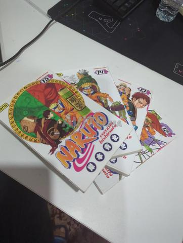 pack 4 manga Naruto (tome 12 13 14 15)