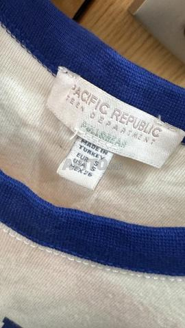 Crop top blanc style vintage