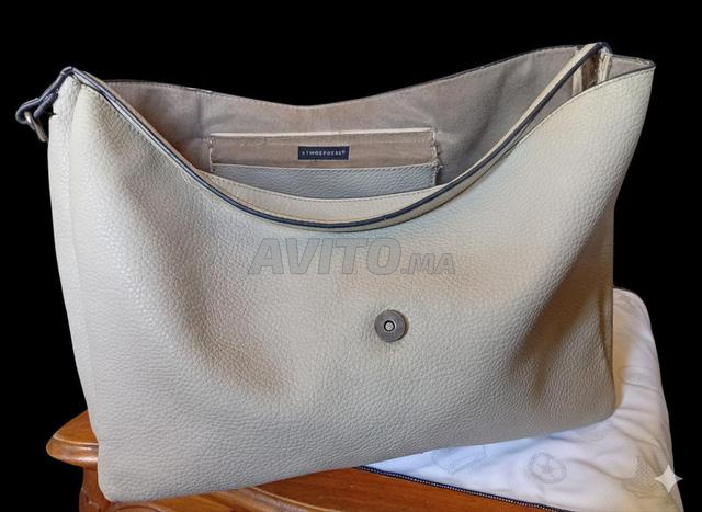 حقيبة يد جلدية أصلية أنتيكات ATMOSPHERE - 2