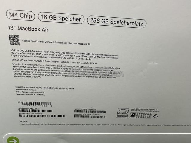 MacBook Air neuf bonne affaire