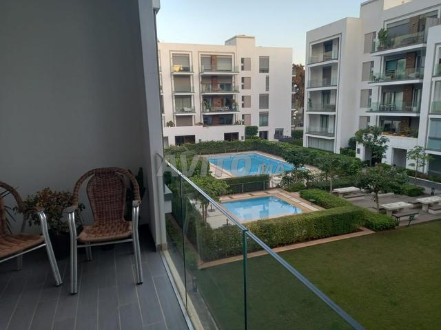 Appartement moderne meublé a Eagle Hills Souissi