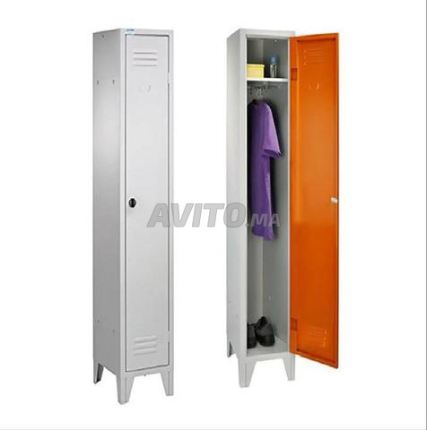 Casier vestiaire métallique 1 porte acier robuste