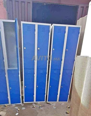 Casier vestiaire métallique 1 porte acier robuste - 2