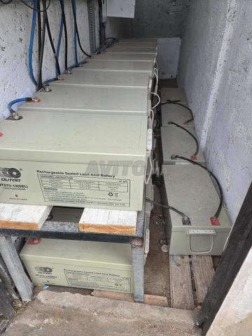 Lot de 24 Batteries Gel 12V 270Ah - Comme Neuves