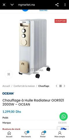 Radiateur à bain d'huile