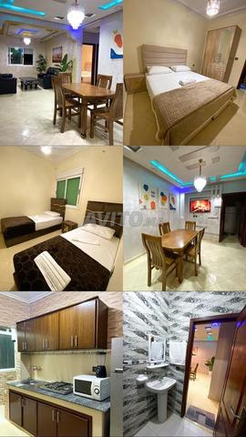 Appartement meublé à louer mensuellement près du stade Ibn Battouta